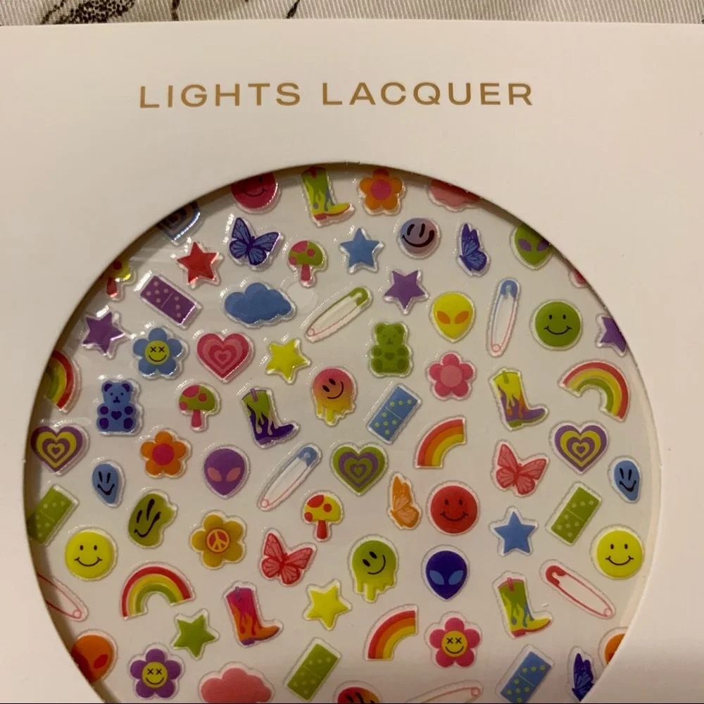 💜 Lights Lacquer Olivia Rodrigo Sour Inspired Nail Art Stickers